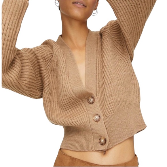 Babaton Sweaters - Aritzia Babaton Irving Cardigan 100% merino-Wool Size S